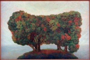 Group of Trees by the Sea