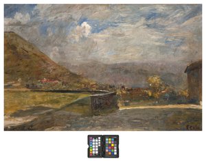 Hills in Brianza by Emilio Gola