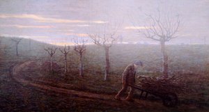 Returning from woods