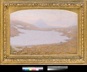 Spring in High Mountain by Emilio Longoni