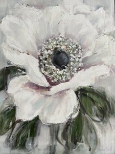 Elegant White Bloom by Emma Bell