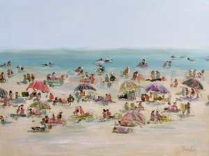 Lively Beach Day by Emma Bell