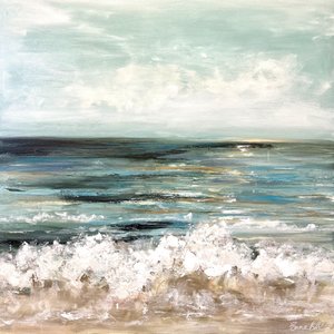Serene Ocean Waves by Emma Bell