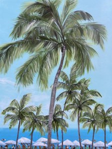 Tropical Beach Palms by Emma Bell