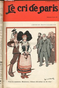 Cover of Le Cri de Paris, Satirical in Colors