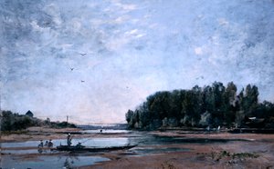 Fishing Boats on the Loire, 1865
