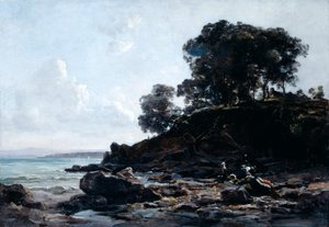 Laundrette at Low Tide, 1891