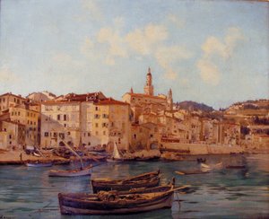 The Port of Menton (1891)