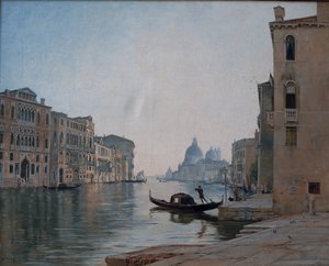 Venice, the Grand Canal (September 1892) by Emmanuel Lansyer