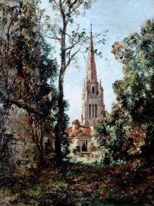 View from Barou Park in the Morning, 1889 by Emmanuel Lansyer