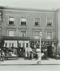 7-8 Gainsborough Road: front elevations, London, 1899 by English Photographer