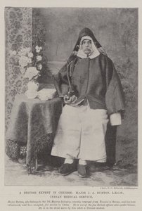 A British Expert in Chinese, Major J A Burton, LRCP, Indian Medical Service by English Photographer