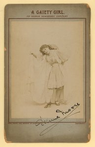 A Gaiety Girl - Decima Moore by English Photographer