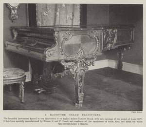 A Handsome Grand Pianoforte by English Photographer