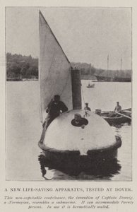 A New Life-Saving Apparatus, Tested at Dover by English Photographer