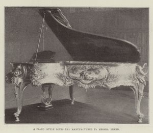 A Piano (Style Louis XV) Manufactured by Messers Erard by English Photographer