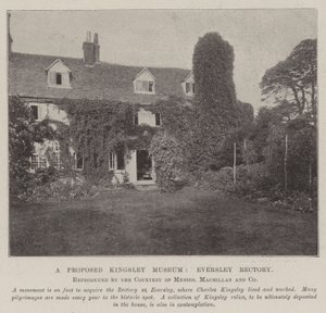 A Proposed Kingsley Museum, Eversley Rectory by English Photographer