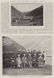 A Russian Official Tour in Central Asia