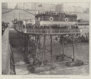 A Sea-Trip by Rail, the New Electric Railway between Brighton and Rottingdean by English Photographer