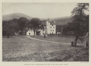 Abergeldie Castle, Aberdeenshire, the Seat of Mr. Hugh Mackay Gordon