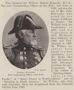 Admiral Kennedy, New Commanding Officer at the Nore by English Photographer