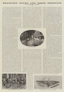 Advertisement, Bradford Dyers and their Products by English Photographer