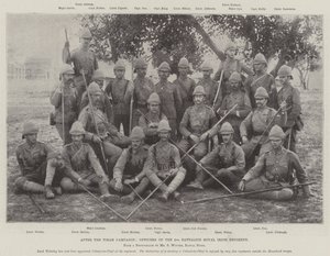 After the Tirah Campaign, Officers of the 2nd Battalion Royal Irish Regiment