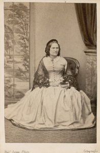 Agnes Strickland, author by English Photographer