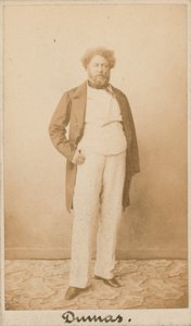Alexandre Dumas by English Photographer