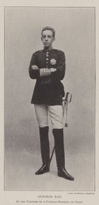 Alfonso XIII, in the Uniform of a Captain-General of Spain by English Photographer