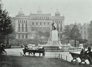 Alhambra, Leicester Square, Westminster: east side, 1895 by English Photographer