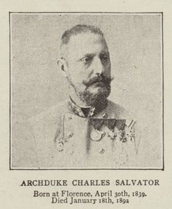 Archduke Charles Salvator by English Photographer