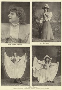 As a Skirt Dancer by English Photographer