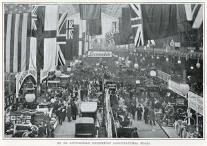 At an Automobile Exhibition (Agricultural Hall) by English Photographer