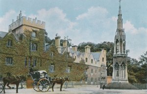 Balliol College and Martyrs Memorial by English Photographer