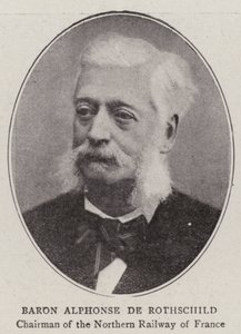 Baron Alphonse de Rothschild by English Photographer