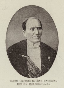 Baron Georges Eugene Haussman by English Photographer