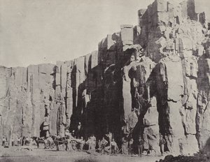 Basaltic Columns, Kiama Quarries, New South Wales