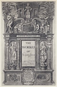 Ben Jonson, The Workes, W Stansby 1616 by English Photographer