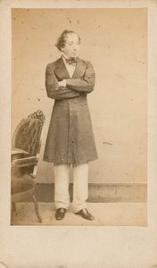 Benjamin Disraeli by English Photographer