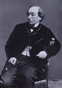 Benjamin Disraeli, Earl of Beaconsfield, British Conservative politician and Prime Minister by English Photographer