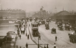 Blackfriars Bridge, London by English Photographer