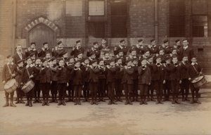 Boys’ Brigade Band, presumably by English Photographer