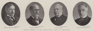 British Members of the International Court of Arbitration by English Photographer