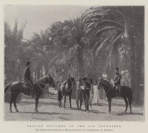 British Officers of the 11th Soudanese by English Photographer