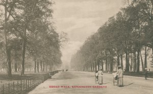 Broad Walk, Kensington Gardens by English Photographer