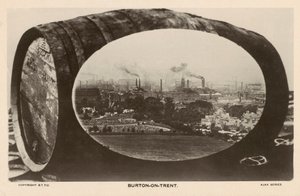 Burton-on-Trent, Staffordshire, traditional centre of the British brewing industry
