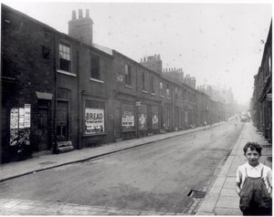 Byron Street, Leylands, Leeds, 14th August 1935 by English Photographer