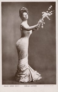 Camille Clifford, the original Gibson Girl by English Photographer
