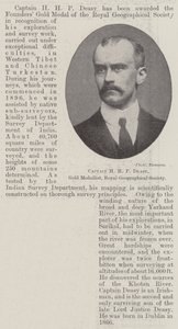 Captain H H P Deasy, Gold Medallist, Royal Geographical Society by English Photographer